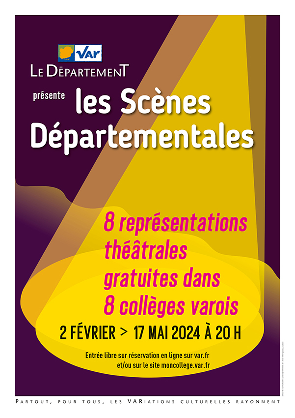 Les scènes départementales